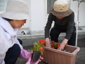 ご利用者もご家族と一緒に楽しんでおられました。