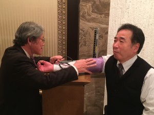 理事長、局長の血圧を測るの巻